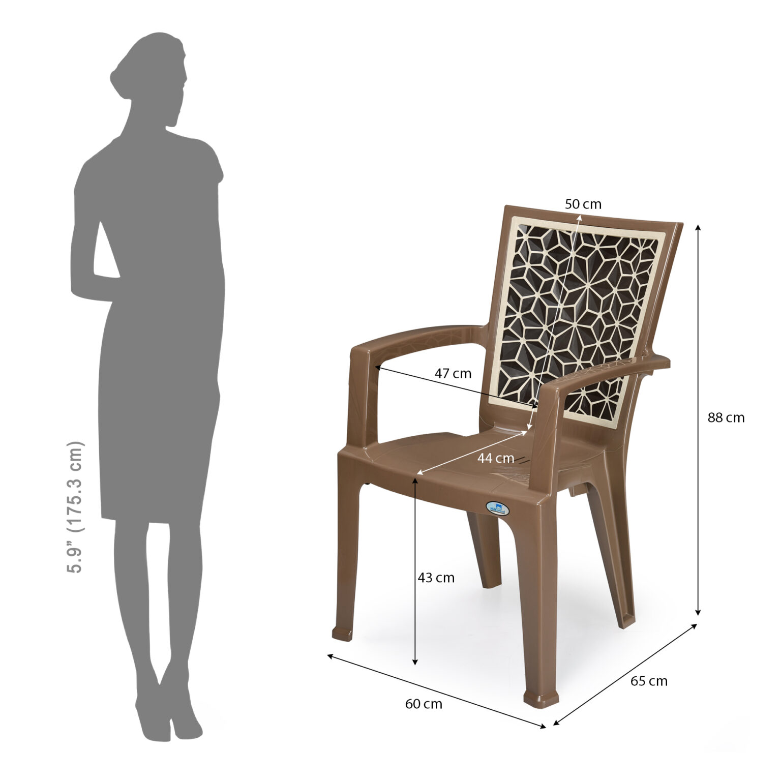 Nilkamal Startrek Premium Plastic Chair - Furniture Sri Lanka